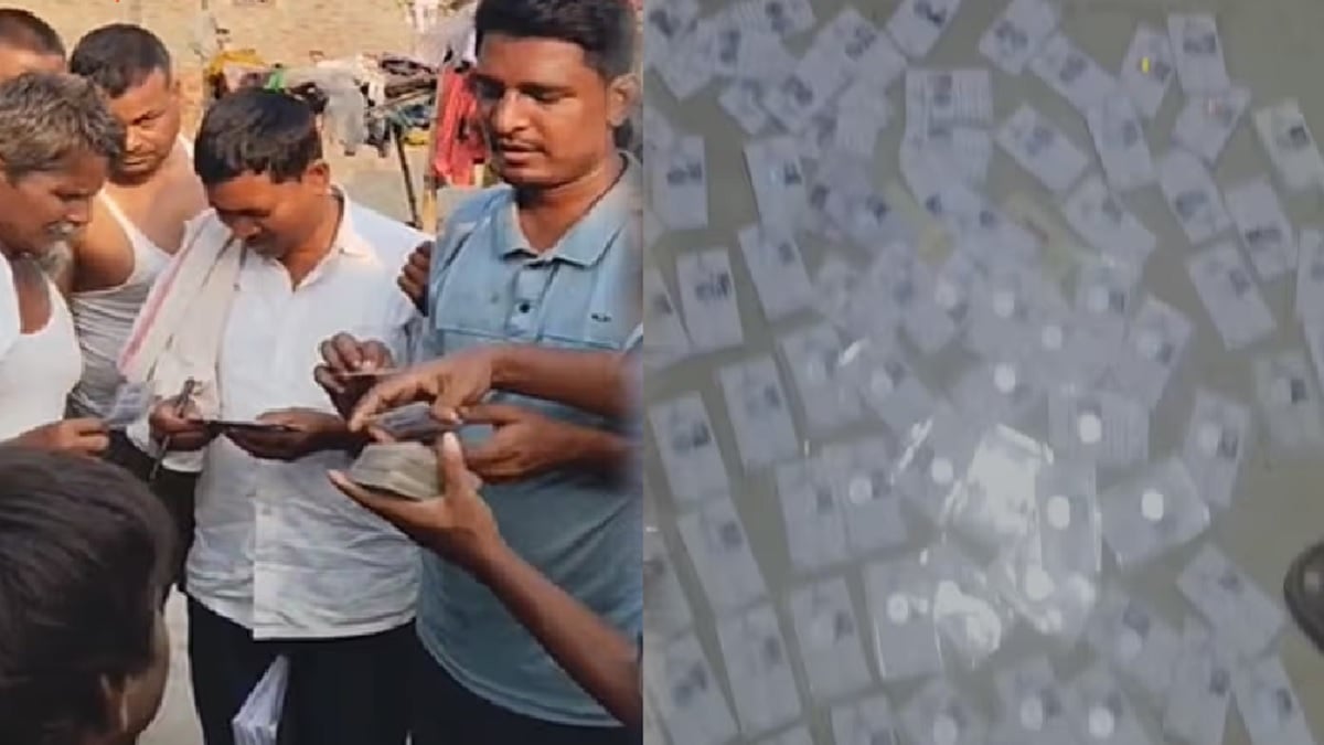 बिहार: पोखर में तैरता मिला सैकड़ों वोटर आईडी कार्ड, जांच में जुटा प्रशासन