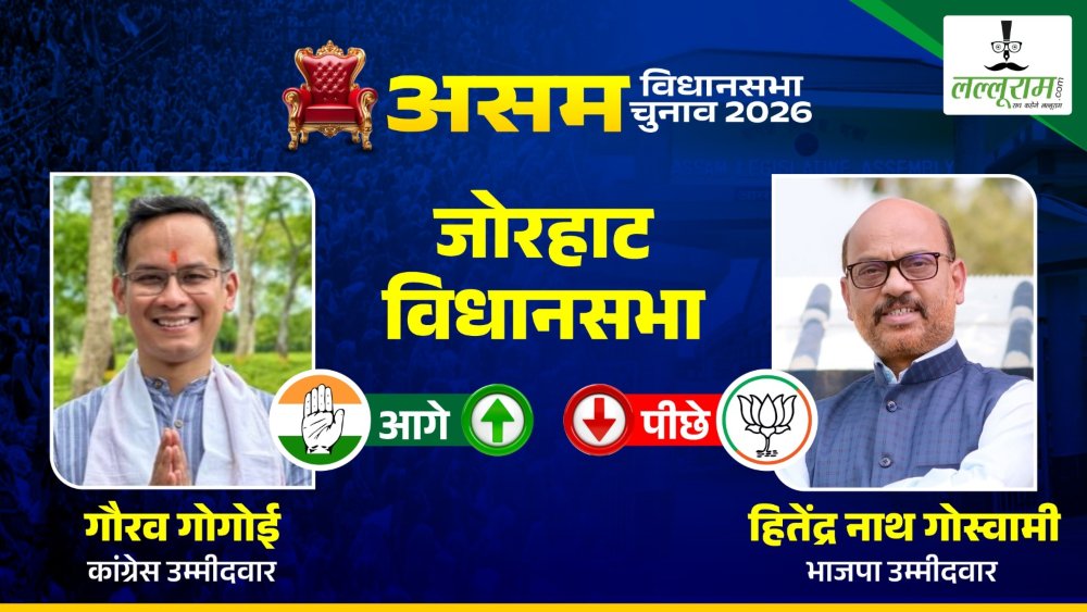 Assam Election Result 2026 Live: जोरहाट विधानसभा से गौरव गोगोई की लगातार बढ़त जारी, शुरुआती रुझानों में BJP+ को बहुमत, यहां पढ़ें सभी अपडेट्स
