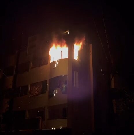 Bilaspur Apartment Fire 