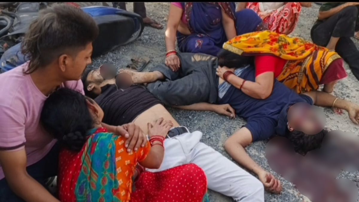 रफ्तार का कहर: सड़क हादसे में बीजेपी युवा मोर्चा नेता समेत दो युवकों की मौत, अज्ञात वाहन ने मारी टक्कर