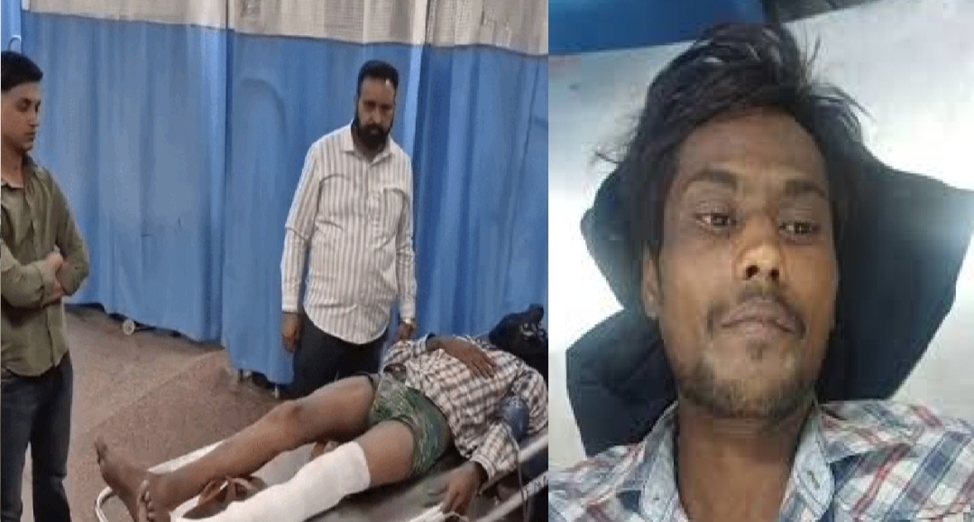 24 मुकदमों वाला इनामी बदमाश मोनू उर्फ मुंशी पुलिस पीछा करते वक्त गिरा, टूटी टांग; CIA ने दबोचा