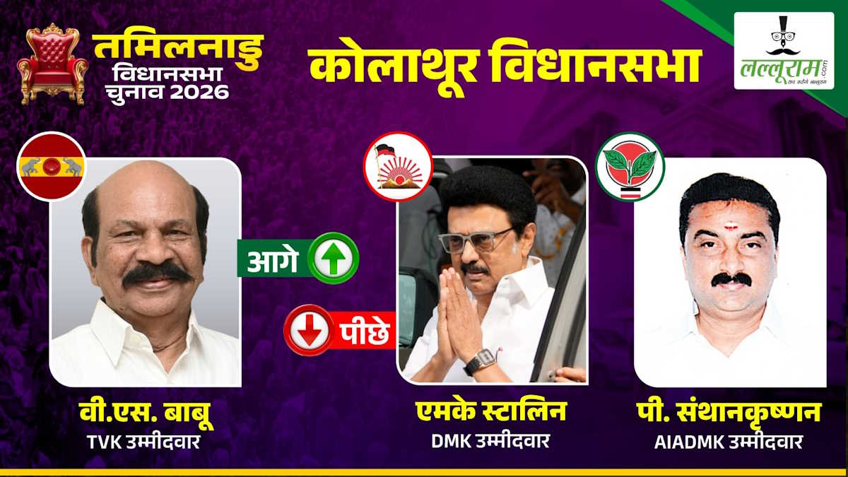 Tamilnadu Election Results 2026 LIVE: मुख्यमंत्री स्टालिन के साथ उनके बेटे उदयनिधि भी पिछड़े…