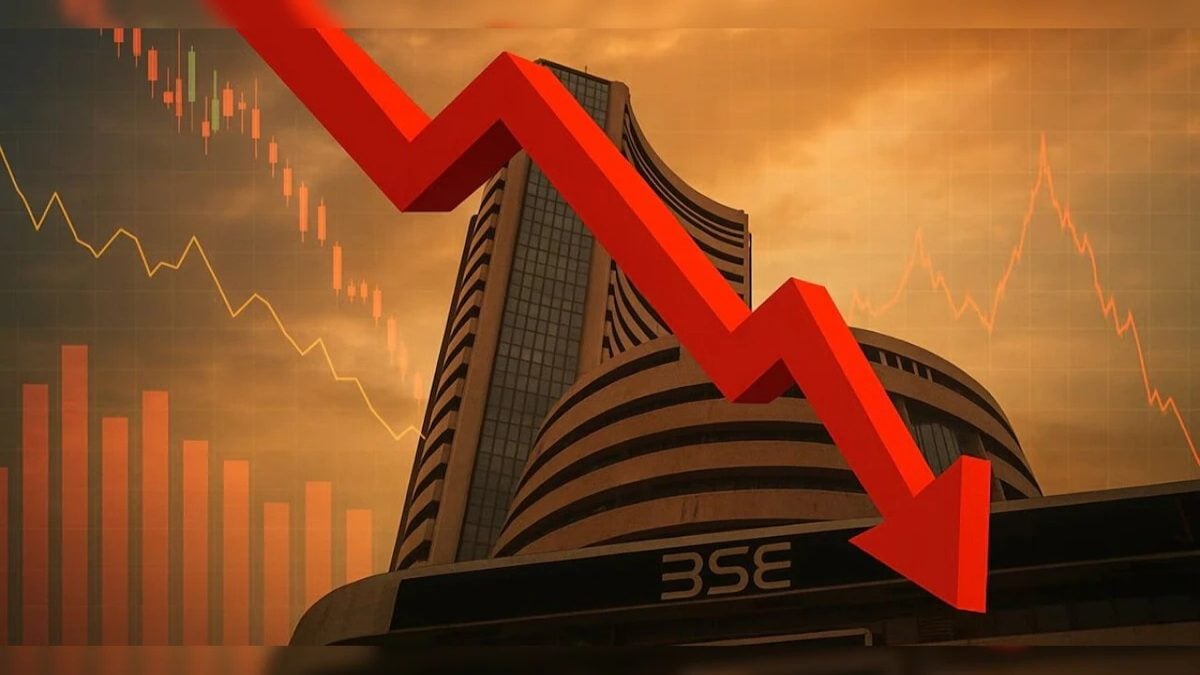 Share Market Update : सेंसेक्स 550 अंक गिरा, निफ्टी भी 170 अंक नीचे, जानिए किस सेक्टर में खलबली ?