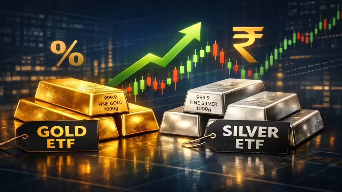Gold-Silver ETF Hike : नई कस्टम ड्यूटी के बाद निवेशकों की हुई चांदी, जानिए कैसे उछले सोने-चांदी ETF ?