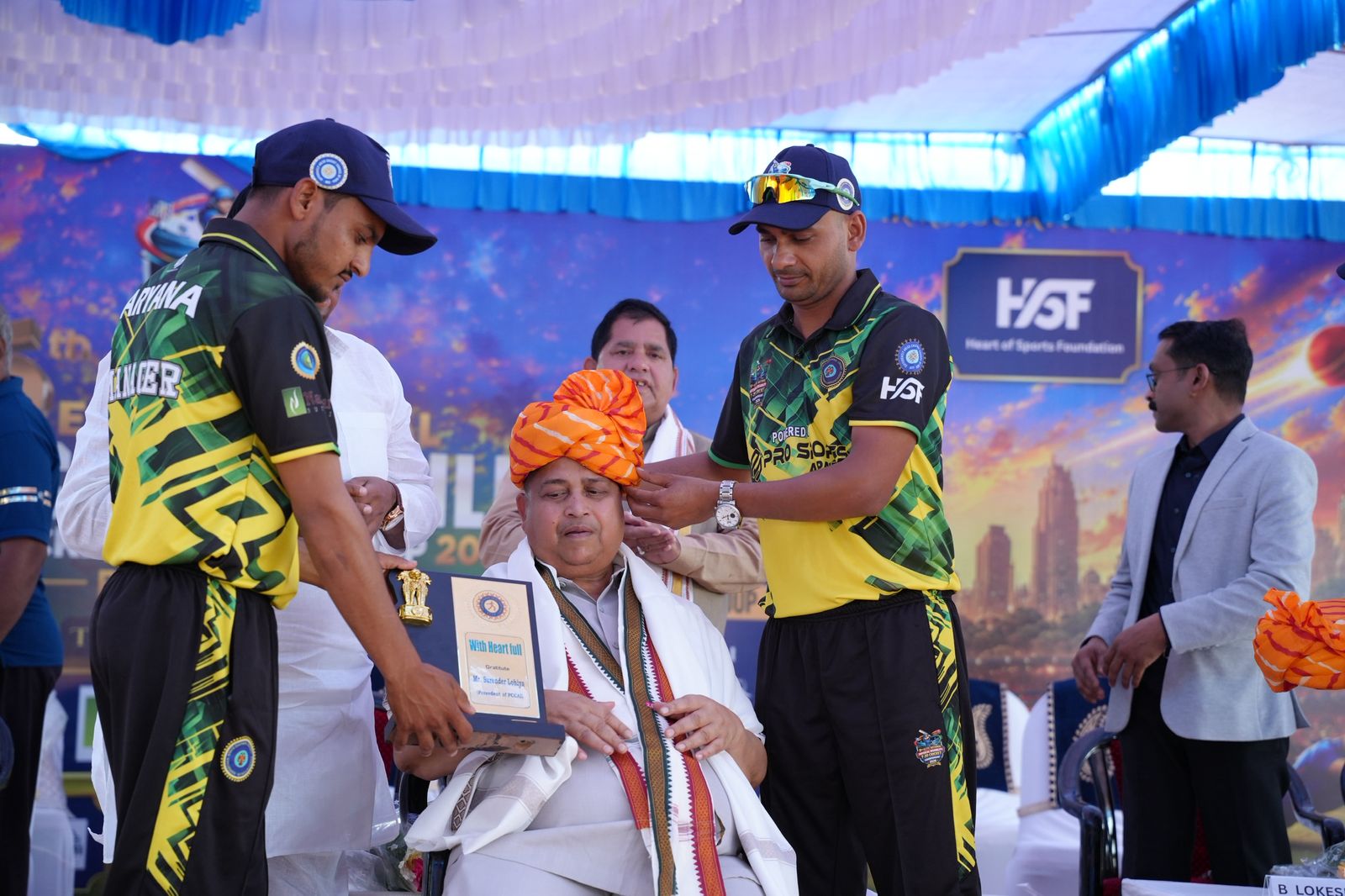 बेंगलुरु में 5वीं नेशनल फिजिकल डिसएबिलिटी एलीट क्रिकेट टूर्नामेंट का भव्य आगाज