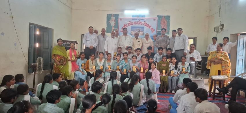 राजकीय स्कूल कोंट में प्रतिभा सम्मान समारोह आयोजित:  मेधावी छात्रों को ग्राम पंचायत ने किया सम्मानित…