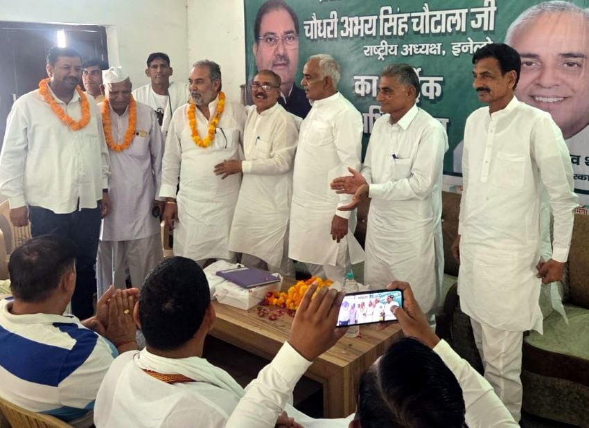 भिवानी में इनेलो की बैठक: 1 जून के प्रदर्शन के लिए भरी हुंकार