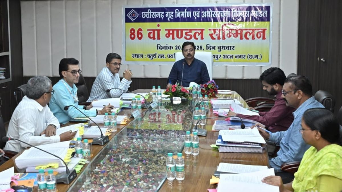 छत्तीसगढ़ गृह निर्माण मंडल का 86वां सम्मेलन : 45 करोड़ की आवासीय परियोजनाओं को मंजूरी, दिव्यांगों के लिए सीधी भर्ती समेत कई अहम प्रस्ताव पास