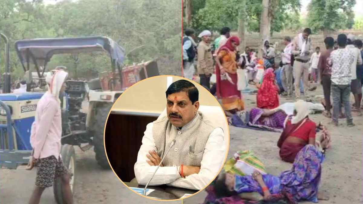 ट्रैक्टर-ट्रॉली पलटने से 4 की मौत पर CM डॉ. मोहन ने जताया दुख, मृतकों के परिजनों को 4-4 लाख सहायता राशि देने का ऐलान