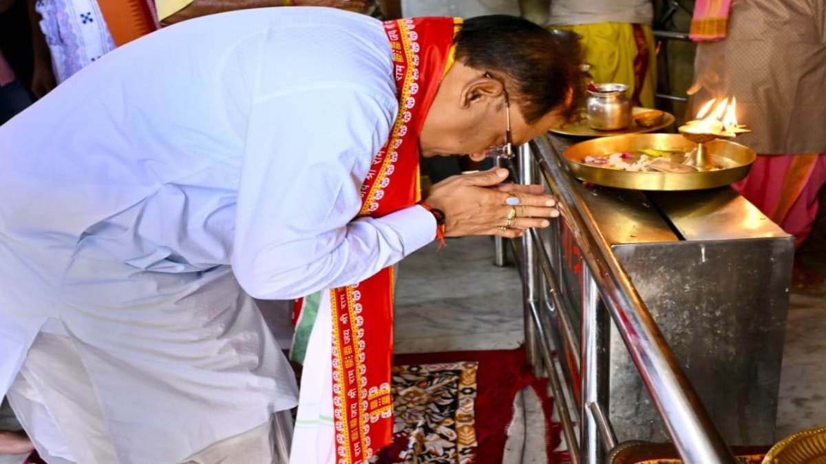 मुख्यमंत्री विष्णुदेव साय हरिनाम संकीर्तन नामयज्ञ में हुए शामिल: जगन्नाथ मंदिर में की पूजा-अर्चना, प्रदेशवासियों की सुख-समृद्धि और खुशहाली की कामना