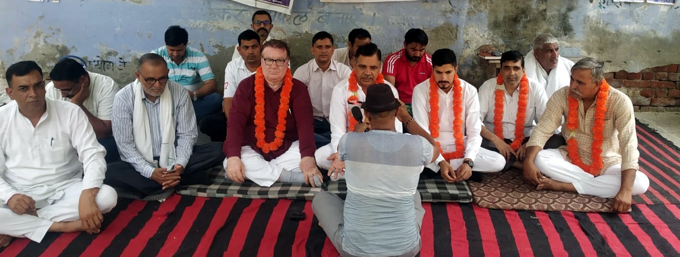 भिवानी: दमकल कर्मियों की भूख हड़ताल का 9वां दिन, सरकार की बेरुखी के खिलाफ सर्व कर्मचारी संघ ने संभाली कमान