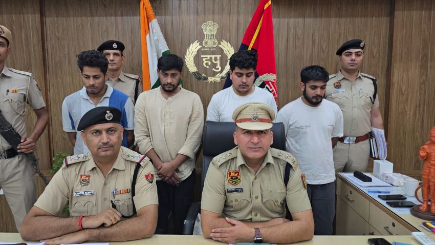 गुरुग्राम के लग्जरी फ्लैट में चल रहा था ऑनलाइन सट्टे का काला खेल, पुलिस ने दबोचे 4 शातिर बुकी