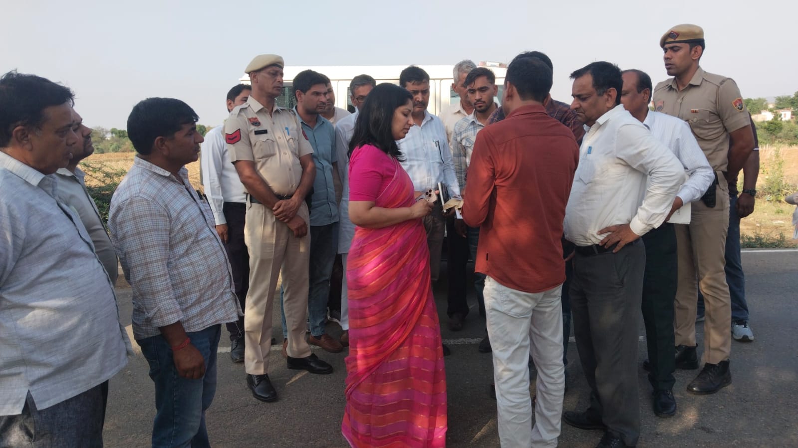 नांगल चौधरी: उपमंडल कार्यालय निर्माण को मिलेगी रफ्तार, डीसी अनुपमा अंजली ने किया दौरा