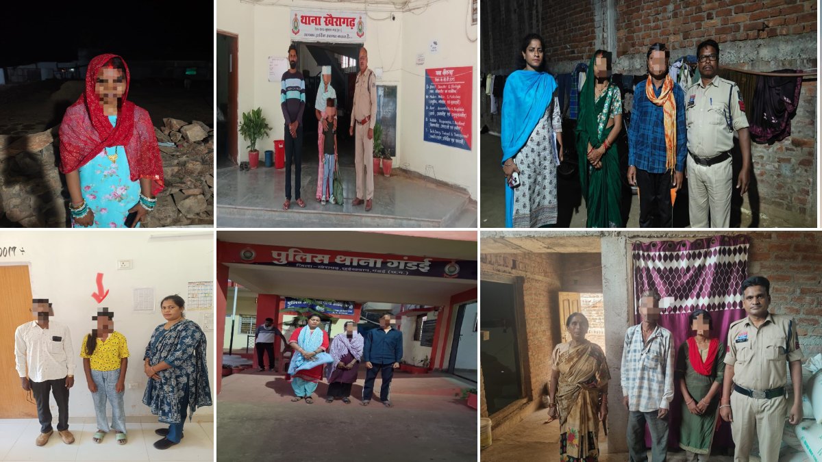 ऑपरेशन मुस्कान और ऑपरेशन तलाश: पुलिस ने 43 लोगों को ढूंढकर उनके परिजनों से मिलाया, परिवारों के चेहरे पर लौटी मुस्कान