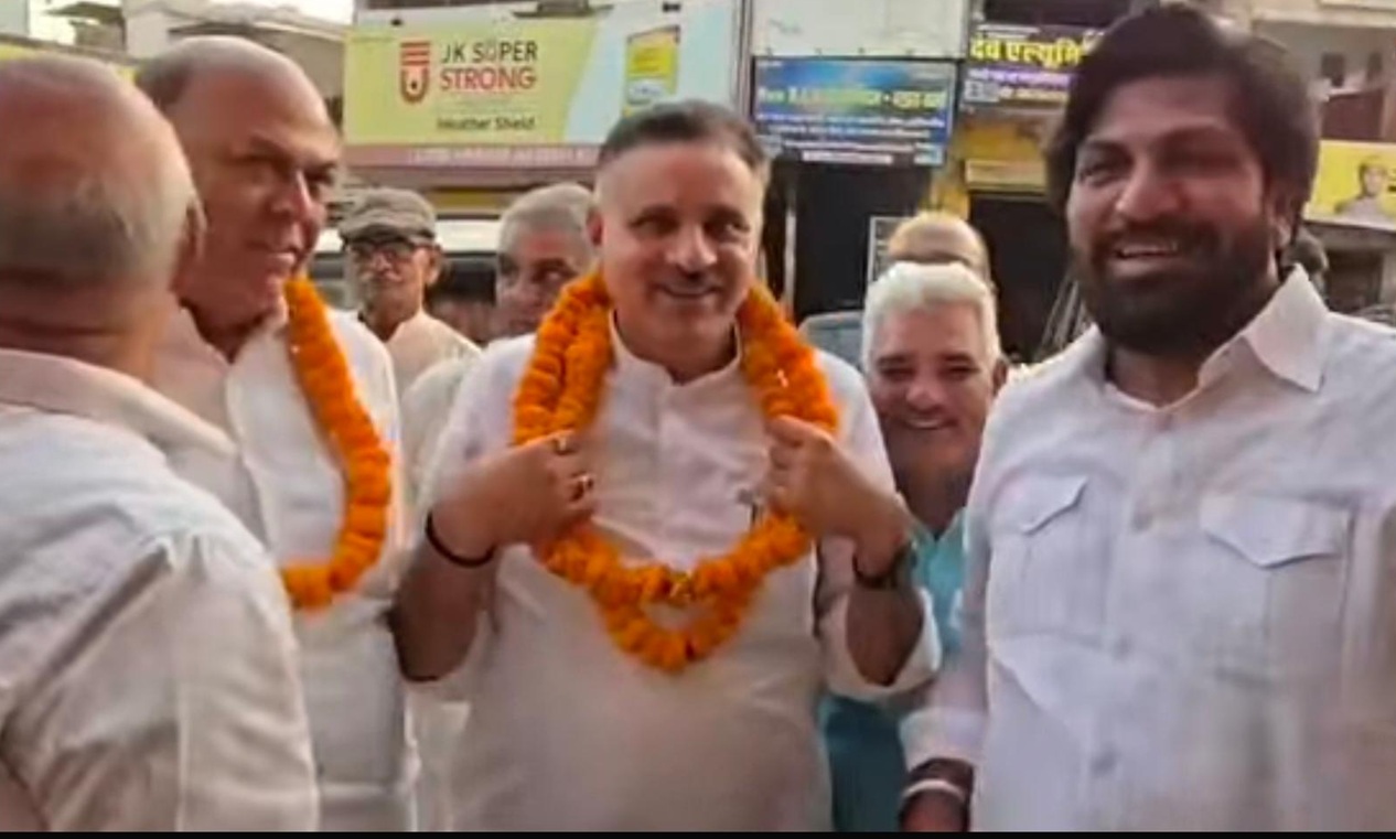 हांसी में गरजी कांग्रेस: विधायक कुलदीप वत्स ने भाजपा और JJP को घेरा, EWS और ब्राह्मण आयोग पर उठाए सवाल