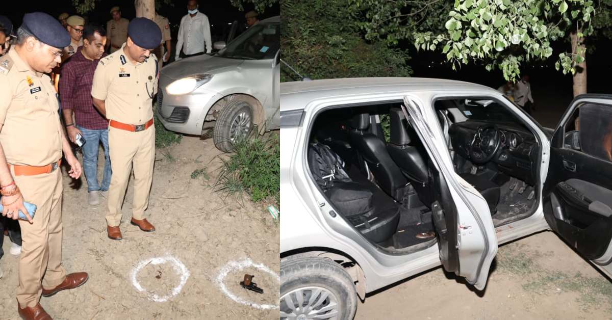 कैशवैन डकैती करने वाले बदमाश मुठभेड़ में ढेर, 27 लाख रुपये की हुई थी लूट