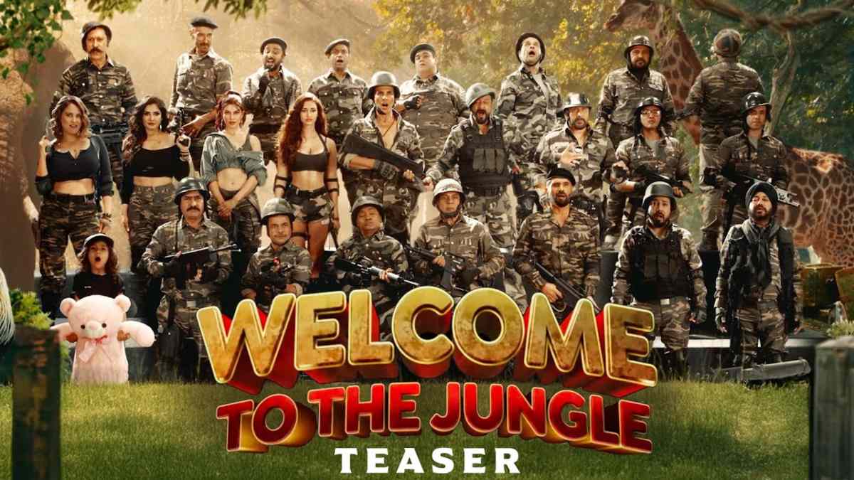 Welcome to the Jungle का मजेदार टीजर रिलीज, हंसी और अफरा-तफरी से भरी दुनिया के साथ लौटे Akshay Kumar