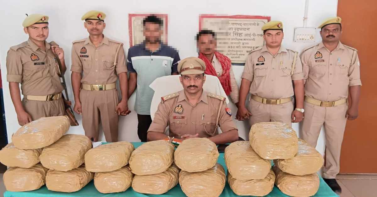 नशे पर नकेलः 8.50 लाख के गांजे के साथ 2 तस्कर चढ़े पुलिस के हत्थे, फिर खाकी ने ऐसे पूरे प्लान पर फेरा पानी…