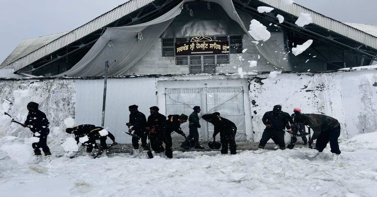 हेमकुंट साहिब के तीर्थयात्रियों की सुरक्षा के लिए मार्ग सुरक्षित बनाने में जुटी भारतीय सेना, 9 माउंटेन ब्रिगेड की टीम ने संभाला मोर्चा
