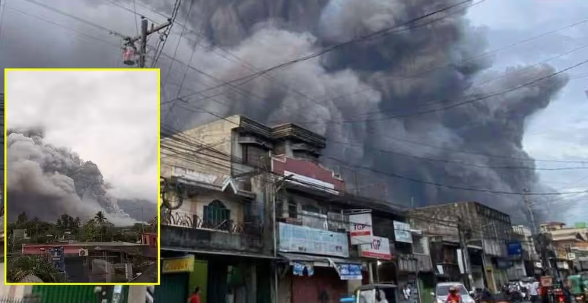 फिलीपींस में ‘मायोन’ ज्वालामुखी का दिखा विकराल रूप, 6 किमी तक का इलाका किया गया सील