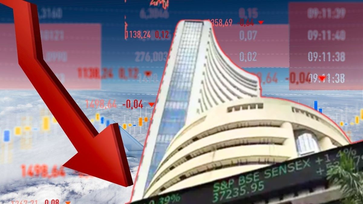 Share Market Update : 550 अंक गिरा सेंसेक्स, निफ्टी में भी 150 अंक की गिरावट, जानिए बाजार का हाल ?