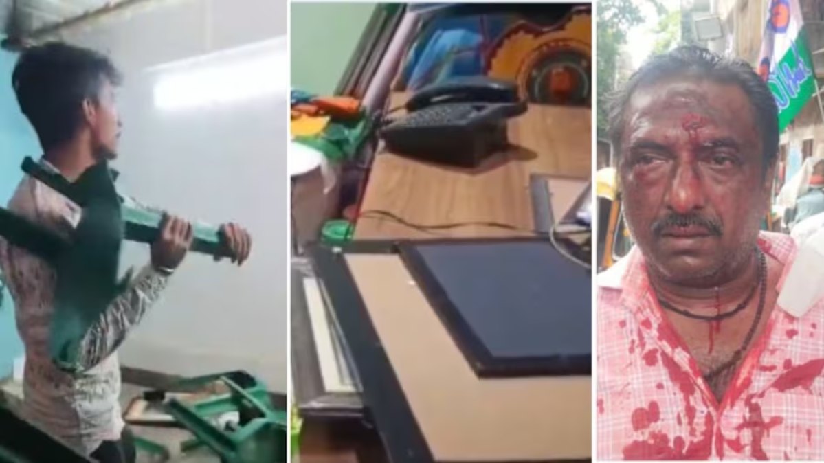 बंगाल में चुनाव नतीजों के बाद TMC ने हिंसा का आरोप लगाया, पार्टी कार्यालयों में तोड़फोड़ की गई; आगजनी हुई