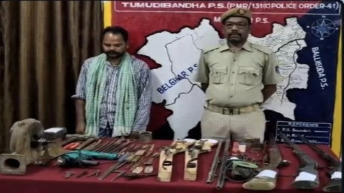 Odisha News : कंधमाल में अवैध हथियार फैक्ट्री का भंडाफोड़, आरोपी गिरफ्तार