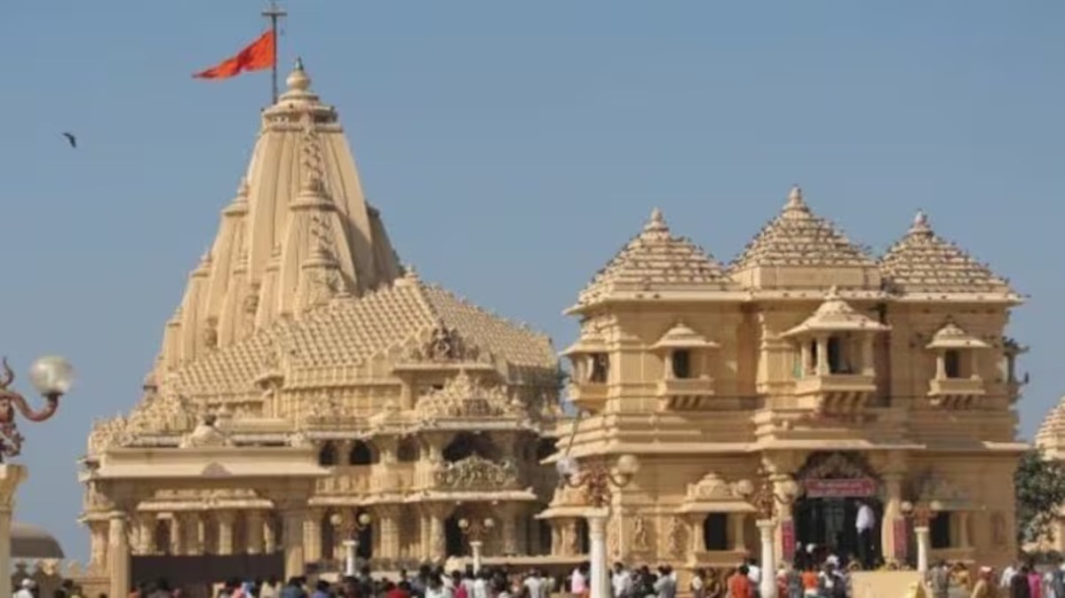 Somnath Temple’s 75th Anniversary: 11 तीर्थों के जल से होगा आज शिखर का कुंभाभिषेक, PM मोदी बनेंगे साक्षी