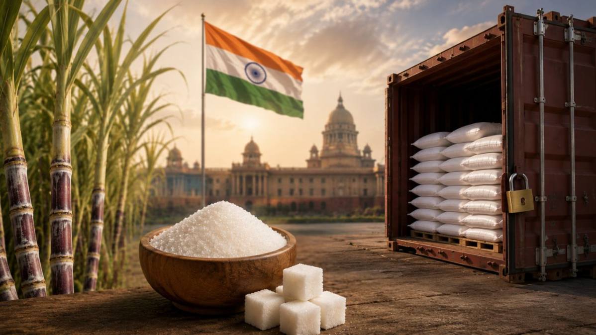 शुगर एक्सपोर्ट बैन: सरकार ने चीनी के निर्यात पर लगाई रोक, संकट के बीच कीमत नियंत्रित रखने के लिए फैसला