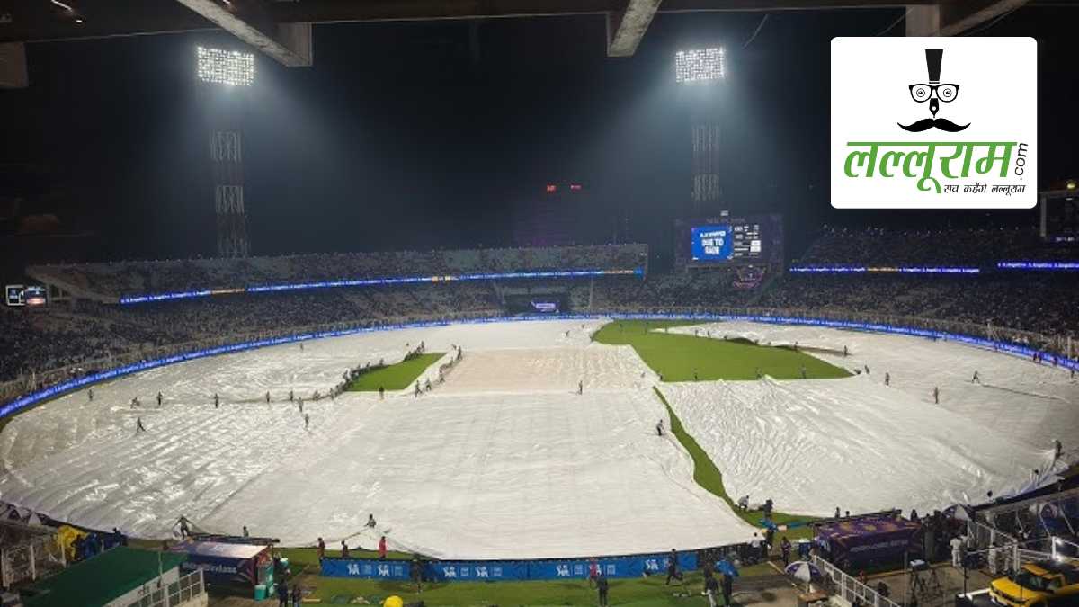 KKR vs MI IPL 2026: कोलकाता में बारिश ने मैच में डाली खलल, बारिश की वजह से 8 ओवर के बाद रुका मुकाबला, MI का स्कोर 57/4
