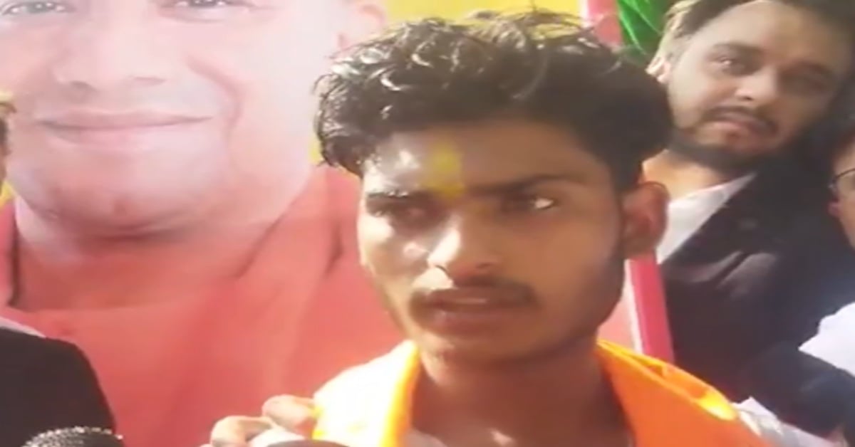 कश्मीर में जाकर विशाल से हमजा बने युवक की घर वापसी, मंदिर में किया गया शुद्धिकरण