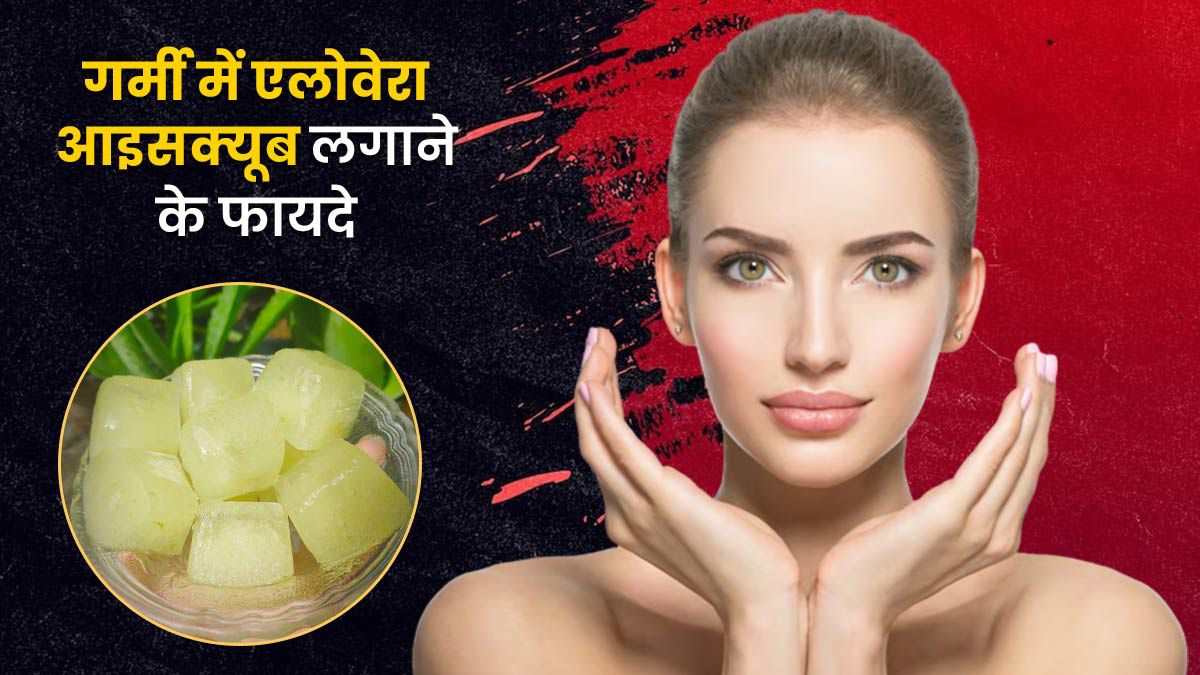 गर्मियों में स्किन के लिए वरदान हैं एलोवेरा आइस क्यूब्स, जानिए फायदे और इस्तेमाल का सही तरीका …