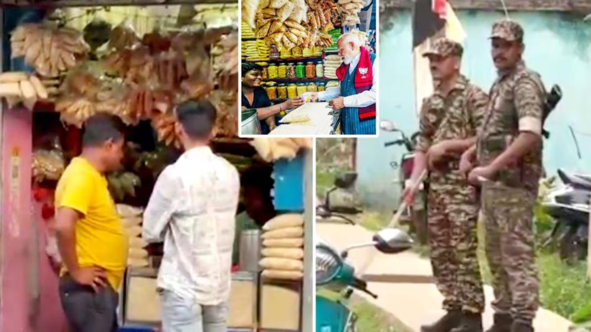 PM मोदी को झालमुड़ी खिलाने वाले बिक्रम को मिली सुरक्षा, दुकान के बाहर CRPF तैनात