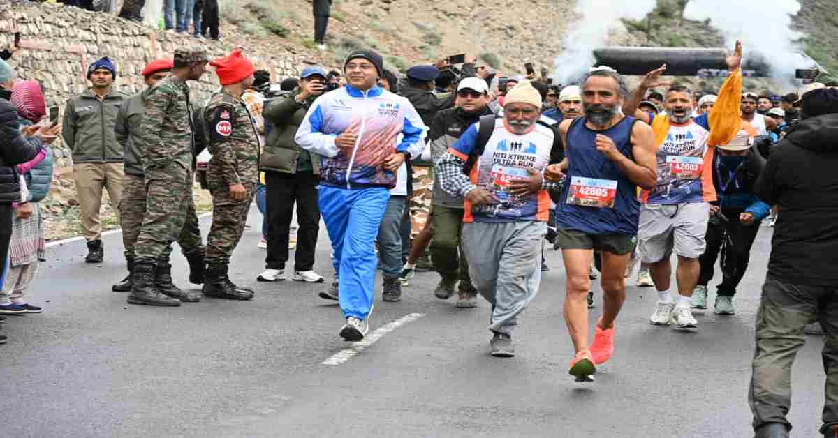 नीति एक्सट्रीम अल्ट्रा रन: कैबिनेट मंत्री भरत सिंह चौधरी ने किया शुभारंभ, कहा- ‘फिट इंडिया’ मुहिम को सीमांत क्षेत्रों तक पहुंचाने का बना सशक्त माध्यम