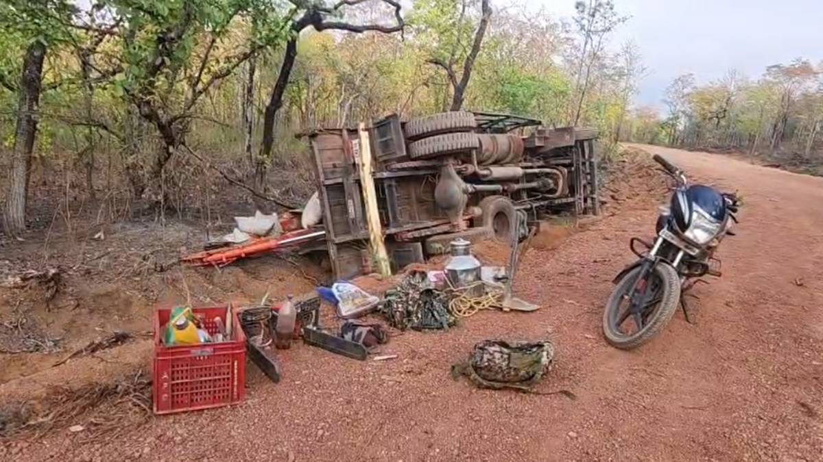 CG News : ITBP जवानों का वाहन दुर्घटनाग्रस्त, 6 घायल, 2 की हालत गंभीर