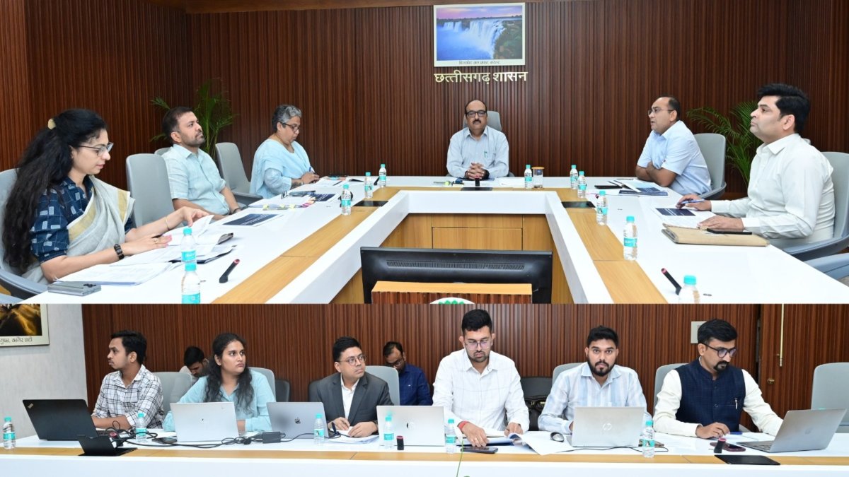 छत्तीसगढ़ में औद्योगिक विकास को मिलेगी रफ्तार: पीपीपी मूल्यांकन समिति की बैठक में बिलासपुर ट्रांसपोर्ट नगर और नवा रायपुर कन्वेंशन सेंटर सहित कई बड़ी परियोजनाओं पर हुई चर्चा