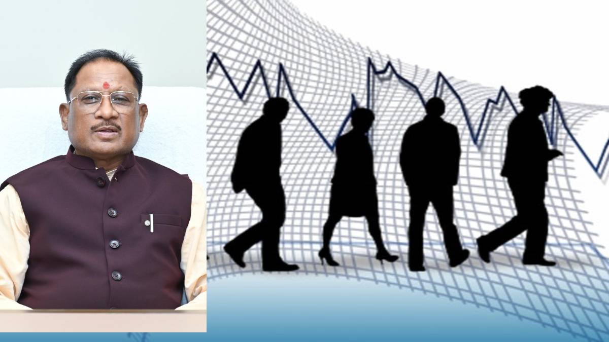 सुशासन का असर : छत्तीसगढ़ की बेरोजगारी दर केवल 2.3 %, सीएम साय ने कहा – जनकल्याणकारी योजनाओं से मजबूत हुआ रोजगार का आधार