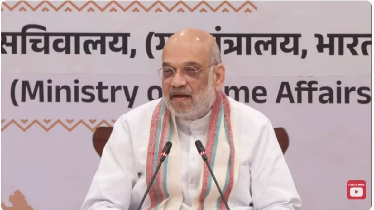 गृहमंत्री अमित शाह ने कहा – नक्सल उन्मूलन अभियान में कांग्रेस सरकार ने नहीं की मदद, देश का सबसे विकसित आदिवासी संभाग बनेगा बस्तर