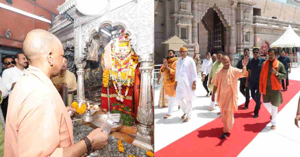 वाराणसी दौरे पर CM योगी, काशी विश्वनाथ और काल भैरव के किए दर्शन, लोकमंगल की कामना