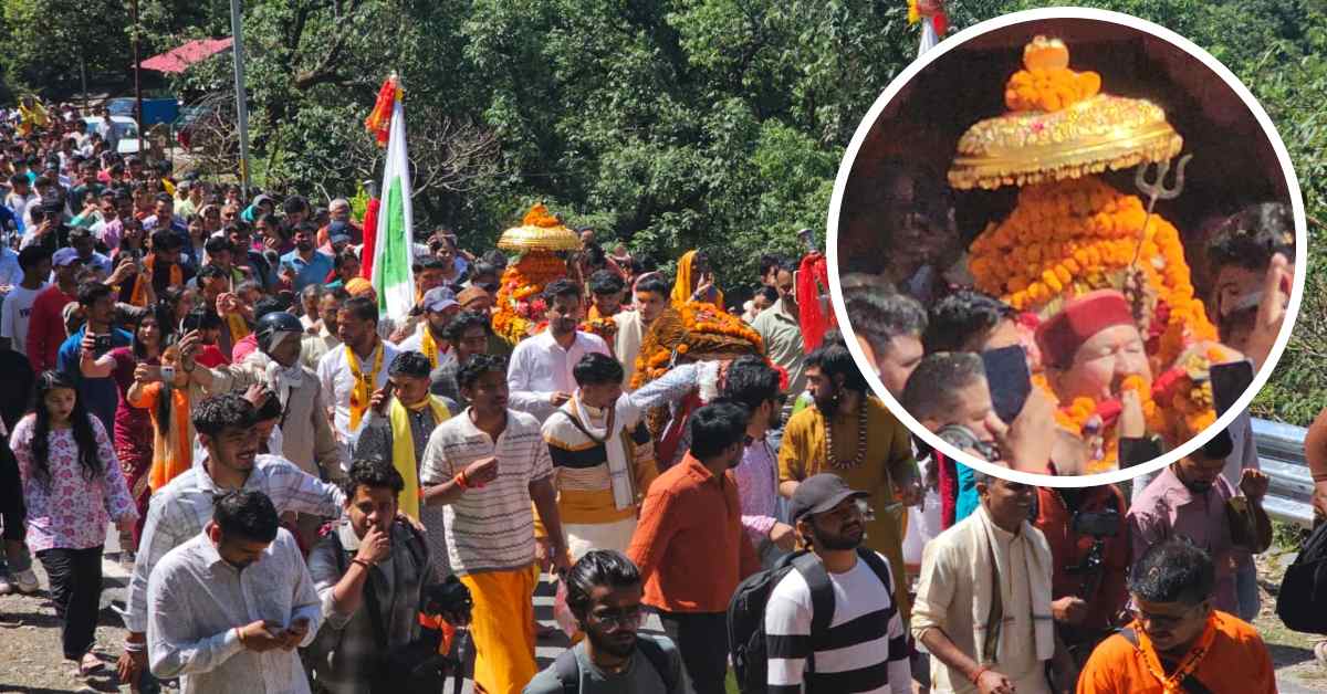 चतुर्थ केदार श्री रुद्रनाथ जी की चल विग्रह डोली ने किया प्रस्थान, कल खुलेंगे कपाट