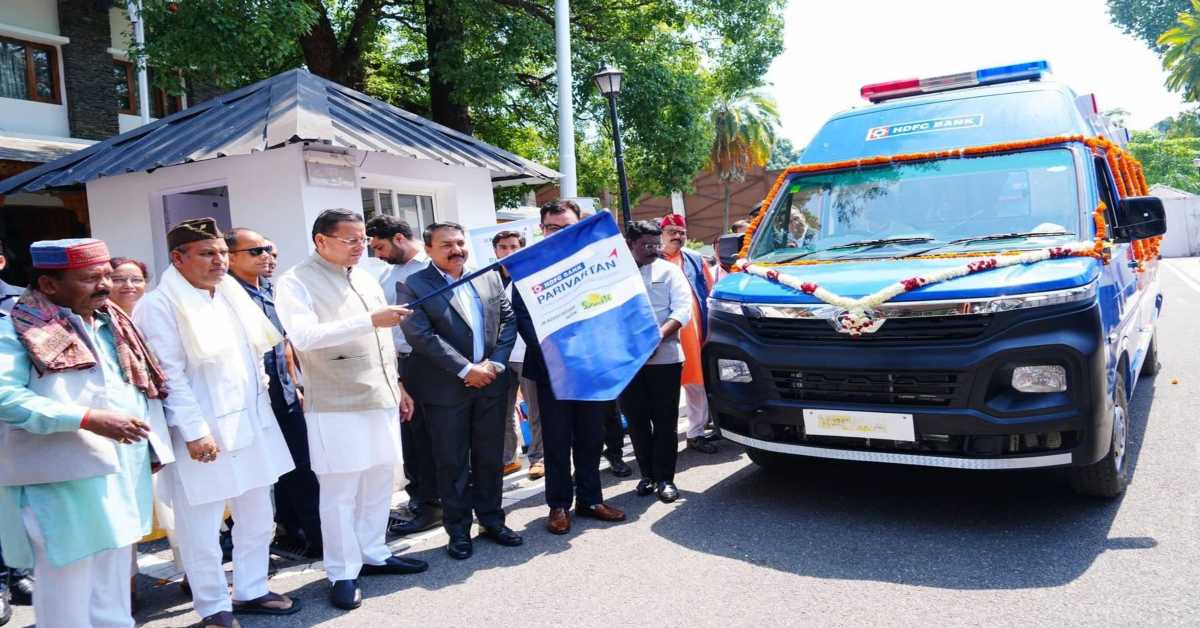 चारधाम और आदि कैलाश यात्रा मार्ग के लिए सीएम धामी ने रवाना की एम्बुलेंस, श्रद्धालुओं को मिलेगी बेहतर चिकित्सा सुविधा