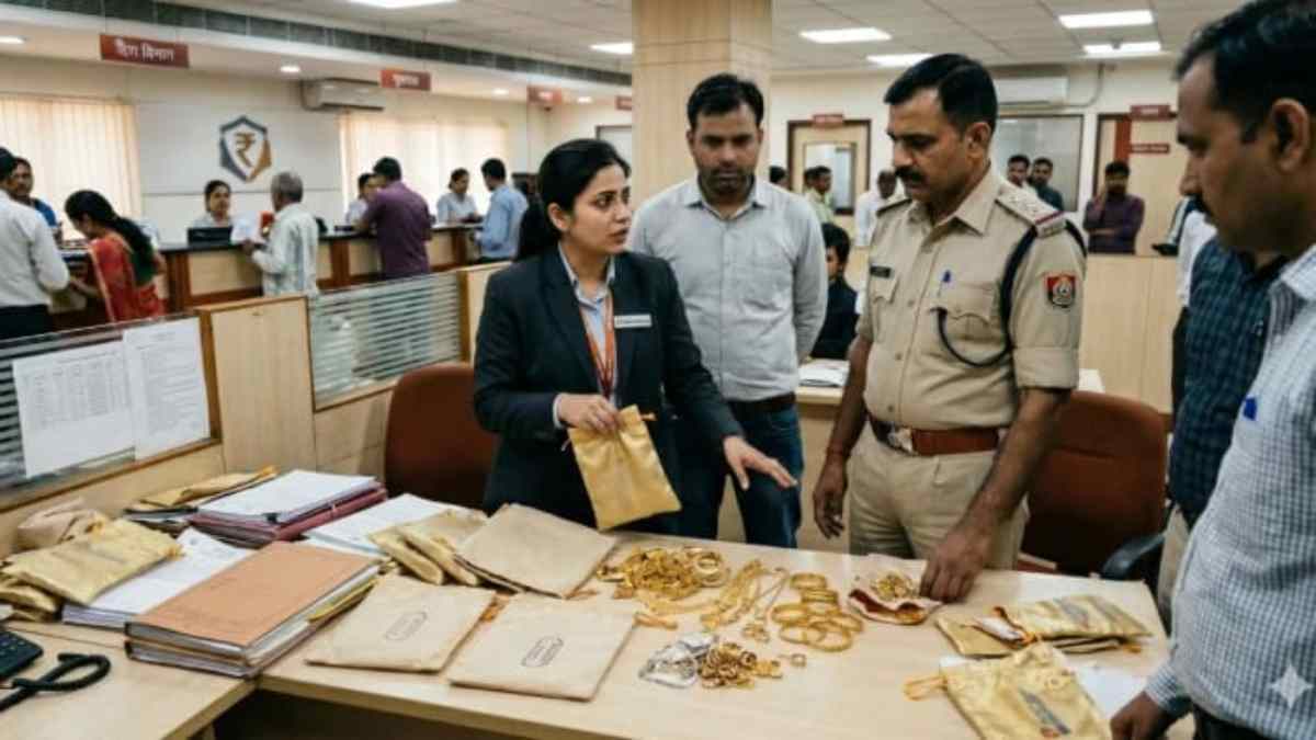 ICICI बैंक में 1.38 करोड़ की हेराफेरी : डिप्टी ब्रांच मैनेजर और पति ने रची साजिश, उपभोक्ताओं के सोना लेकर फरार
