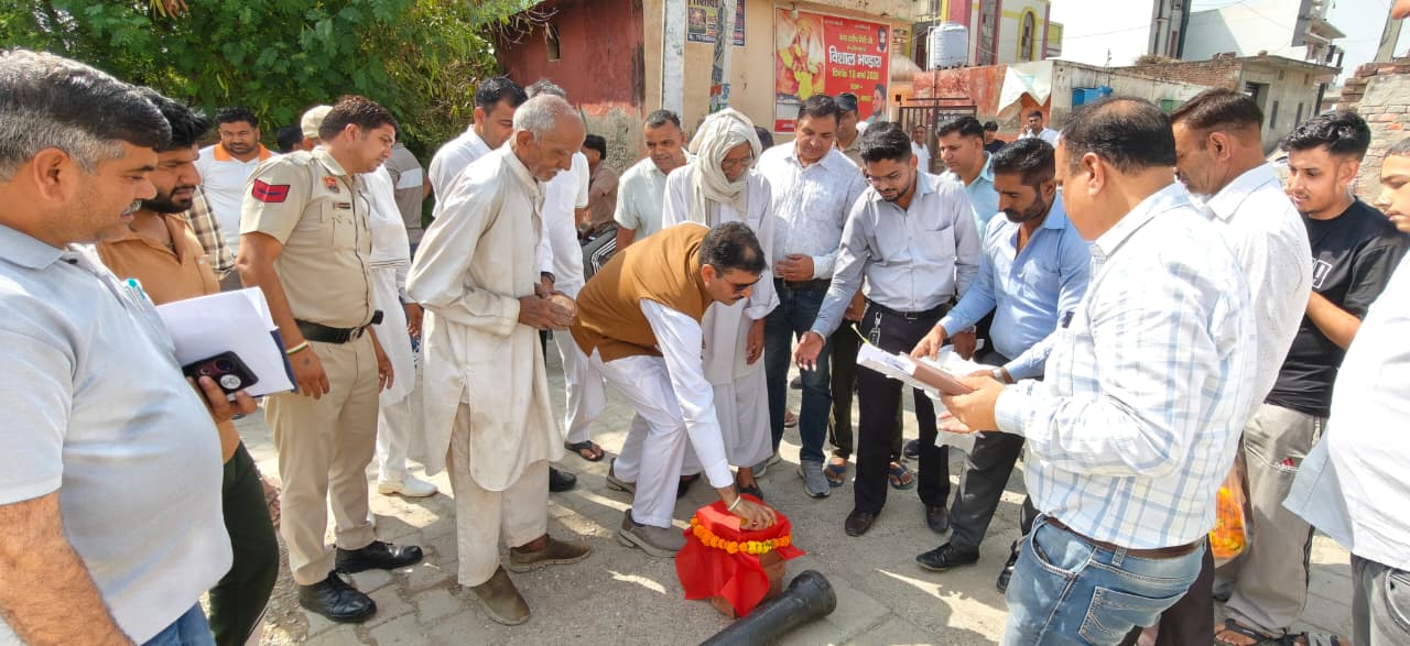 पूंडरी को मिली 2.52 करोड़ की सौगात, विधायक सतपाल जाम्बा ने विकास कार्यों का किया शिलान्यास