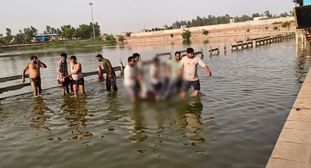 कलायत में दर्दनाक हादसा, कपिल मुनि मंदिर सरोवर में कूदने से दो सगी बहनों की मौत,घर में हुई थी मामूली कहासुनी