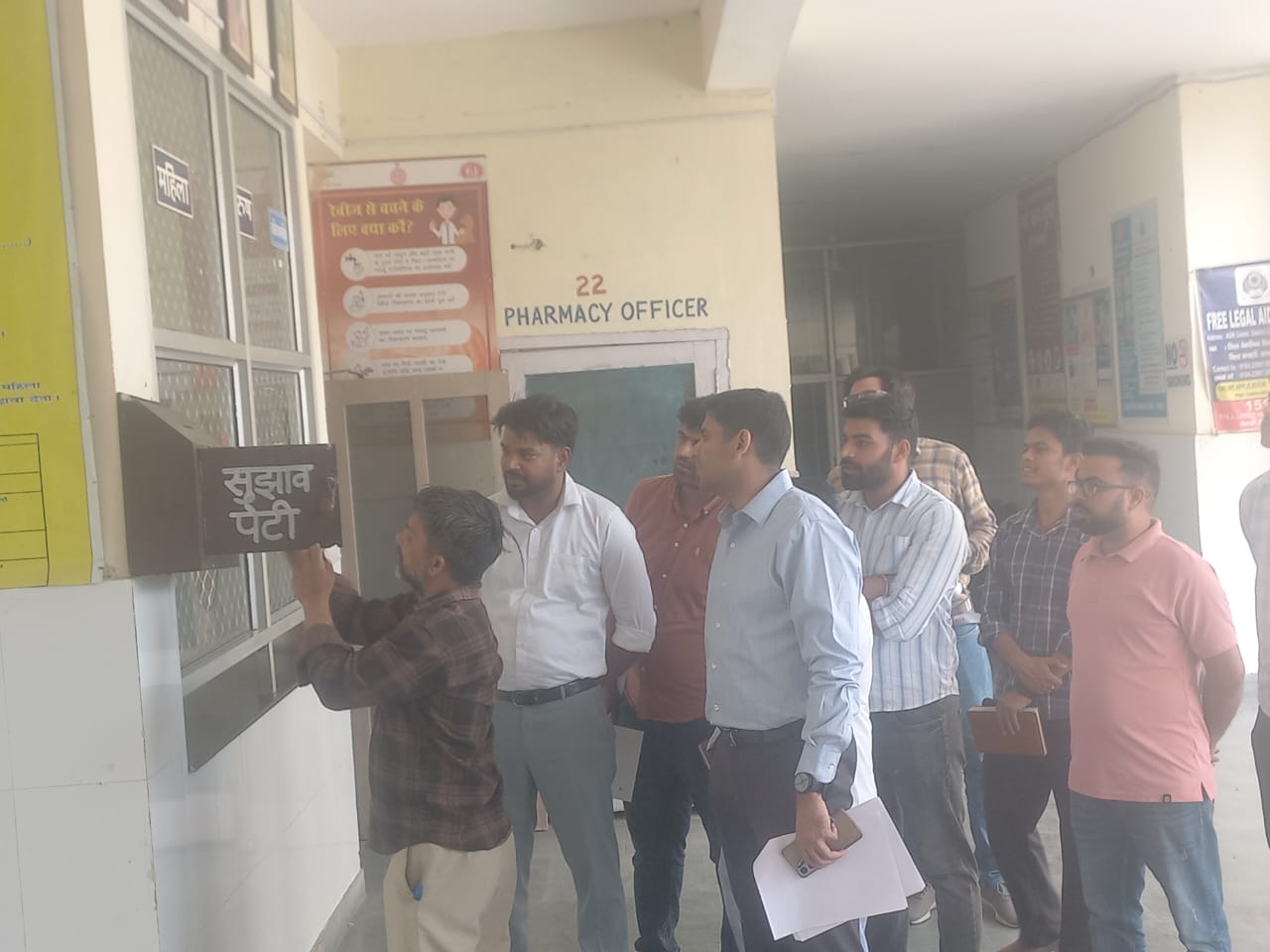 एसडीएम सुमित सिहाग ने किया स्वास्थ्य केंद्रों का निरीक्षण,मरीजों से जाना हालचाल