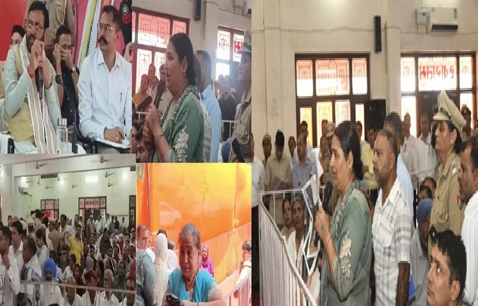 लाडवा जनसंवाद में CM सैनी के सामने रोई महिला, रास्ते पर कब्जे की जांच के आदेश
