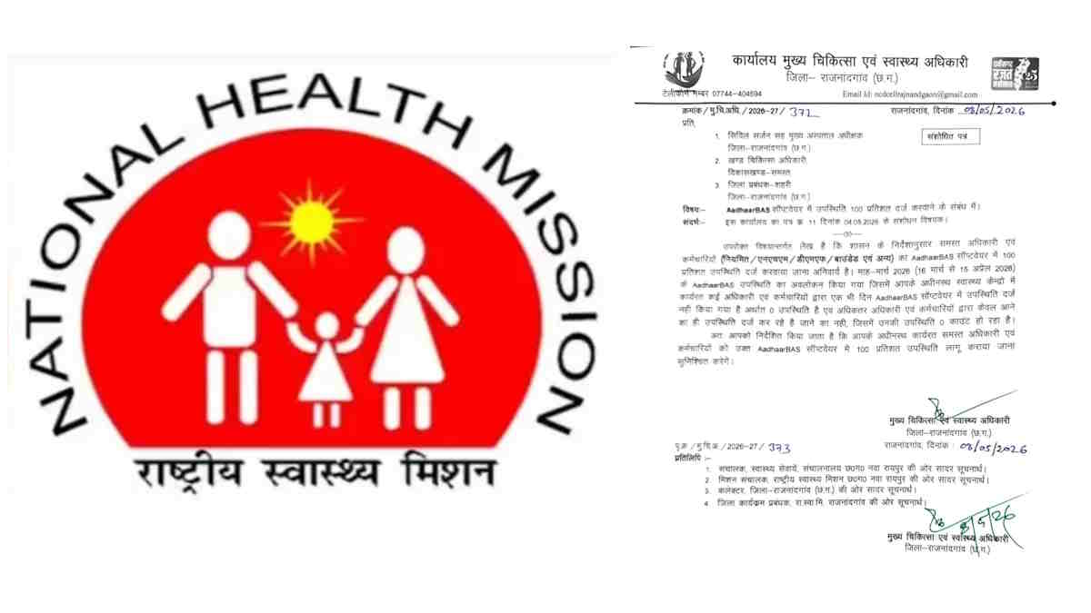 खबर का असर: आधार बेस अटेंडेंस का आदेश 24 घंटा में पलटा, अब सभी कर्मचारियों के लिए किया अनिवार्य…