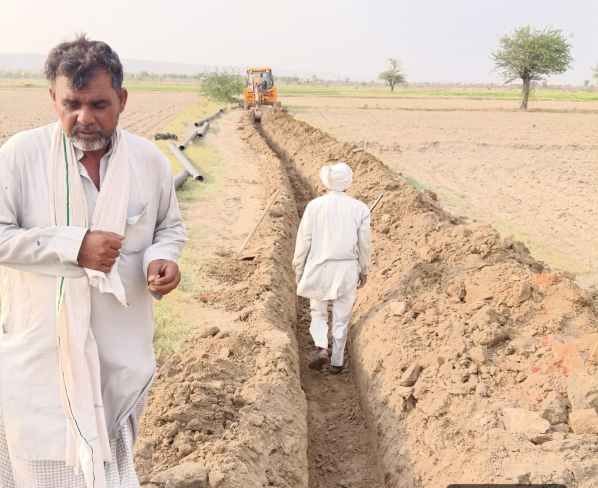 दशकों पुरानी पेयजल किल्लत से हिरमथला गांव को मिलेगी मुक्ति, विकास कार्य शुरू होने से ग्रामीणों में उत्साह
