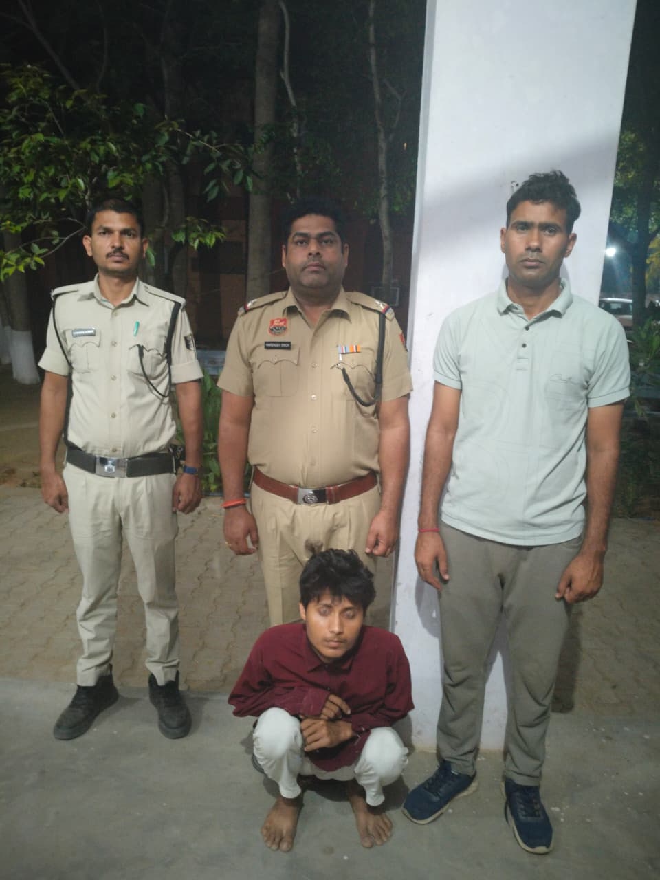 नूंह में पुलिस की बड़ी कार्रवाई: एटीएम काटने वाला आरोपी साहिल गिरफ्तार, बिहार पुलिस के हवाले किया