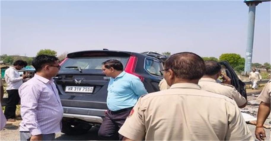 Big News : नूंह में KMP एक्सप्रेसवे पर भीषण सड़क हादसा, 5 पुलिसकर्मियों की दर्दनाक मौत